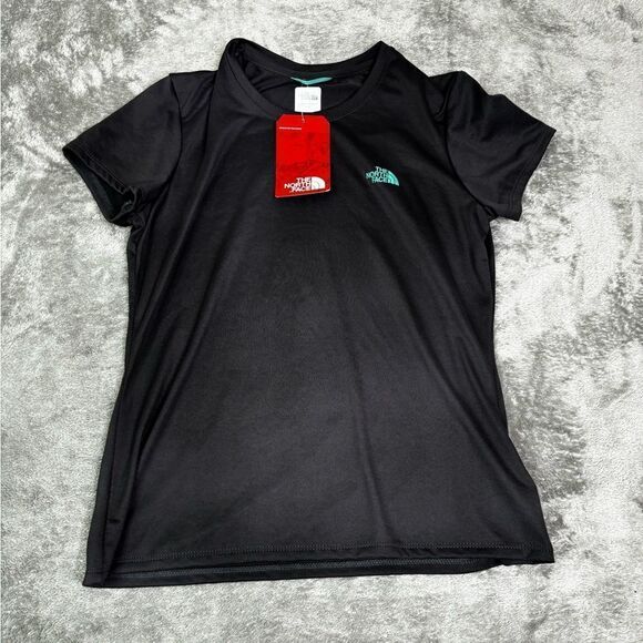 The North Face Women’s Short Sleeve Reaxion Amp Tee Size Medium Gray NWT - Picture 1 of 12